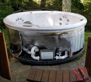 GDL hot tub removal